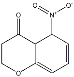 5-硝基-4-二氢色原酮,,结构式