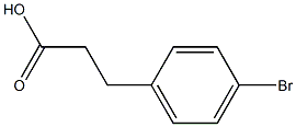 对溴苯丙酸, , 结构式
