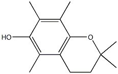 2,2,5,7,8-PENTAMETHYL-6-CHROMANOL Struktur