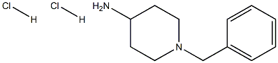 1-BENZYL-4-AMINOPIPERIDINE DIHYDROCHLORIDE Structure