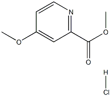 4-METHOXY-PYRIDINE-2-CARBOXYLIC ACID METHYL ESTER, HCL Struktur