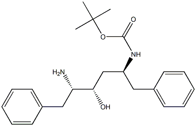 TERTBUTYL(2S,4S,5S)-5-AMINO-4-HYROXY 1,6 DIPHENYLHEXAN-2YL-CARBAMATE