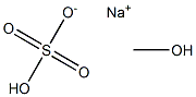 Hydroxymethanesulfoic acid, monosodium salt Struktur