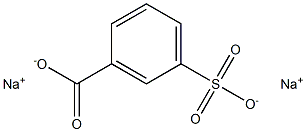 Sodium meta-carboxybenzene sulfonate Structure