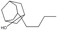 2-丁基-2-金刚烷醇,,结构式