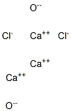 Calcium chloride oxide Struktur