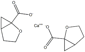 Calcium diethylene glycolate Struktur