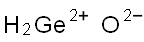 Germanium(II) oxide Struktur