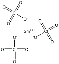Samarium perchlorate Struktur