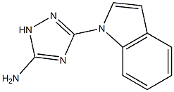5-amino-3-indolyl-1,2,4-triazole Struktur