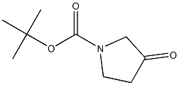 N-BOC-3-吡咯烷酮, , 结构式