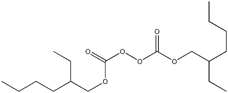 Bis(2-ethylhexyl) peroxydicarbonate Struktur