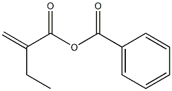 Ethyl benzoyl acrylate Struktur