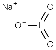 Sodium hydrogen iodate Struktur