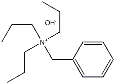 Benzyltripropylammonium hydroxide Struktur