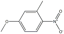 2-nitro-5-methoxytoluene 化学構造式