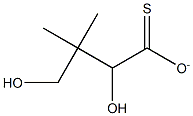 左旋泛酸钙 结构式