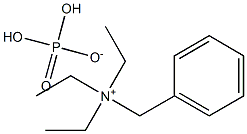 Benzyltriethylammonium dihydrogen phosphate Structure