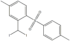 二碘甲基对甲苯基砜,,结构式