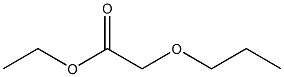 丙氧基乙酸乙酯,,结构式