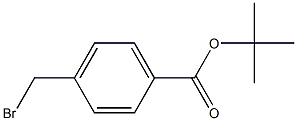4-溴甲基苯甲酸叔丁酯, , 结构式