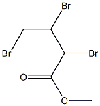 2,3,4-三溴丁酸甲酯, , 结构式