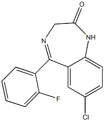 7-氯-5-(2-氟苯基)-1,3-二氢-1,4-苯并二氮杂卓-2-酮