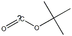 叔丁氧羰基, , 结构式