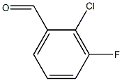2-Chloro-3-fluorobenzaldehyde Struktur