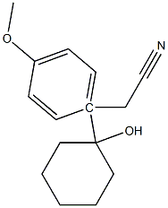 1-(hydroxycyclohexyl)-(4-methoxyphenyl)acetonitrile