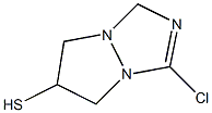 6,7-Dihydro-6-mercapto-5H-pyrazolo[1,2-A][1,2,4]triazole chloride Structure