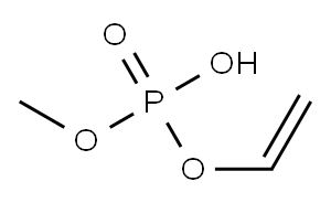 甲基乙烯基磷酸酯, , 结构式