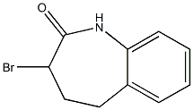 3-溴-2,3,4,5-四氢-2氢-1-苯并氮杂卓-2-酮, , 结构式