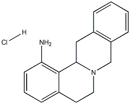 盐酸小檗胺, , 结构式