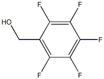 2,3,4,5,6-五氟苯甲醇 结构式