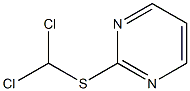 二氯甲硫嘧啶, , 结构式