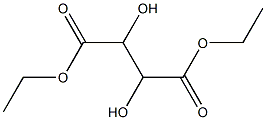 右旋酒石酸二乙酯, , 结构式