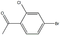 2'-chloro-4'-bromoacetophenone Structure