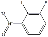 2-Iodo-3-fluoronitrobenzene 化学構造式