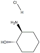 (1S,2S)-(+)-2-氨基环己醇盐酸盐, , 结构式