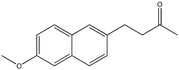 萘丁美酮原料药 结构式