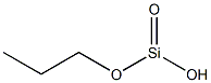 硅酸丙酯, , 结构式