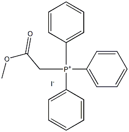 Methoxycarbonylmethyltriphenylphosphonium iodide Structure