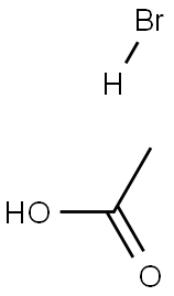 氢溴酸醋酸溶液,,结构式
