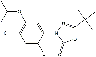 5-tert-butyl-3-(2,4-dichloro-5-isopropoxyphenyl)-1,3,4-oxadiazole-2(3H)-one
