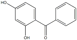 2,4-Dihydroxy Benzophenone Structure