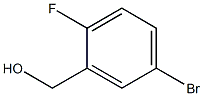 5-bromo-2-fluorobenzylalcohol 化学構造式