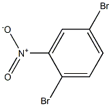 2-硝基-1,4-二溴苯,,结构式