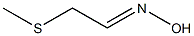 Methylthioacetaldoxime Structure