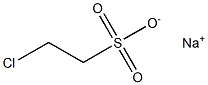 Sodium chloroethyl sulfonate 化学構造式